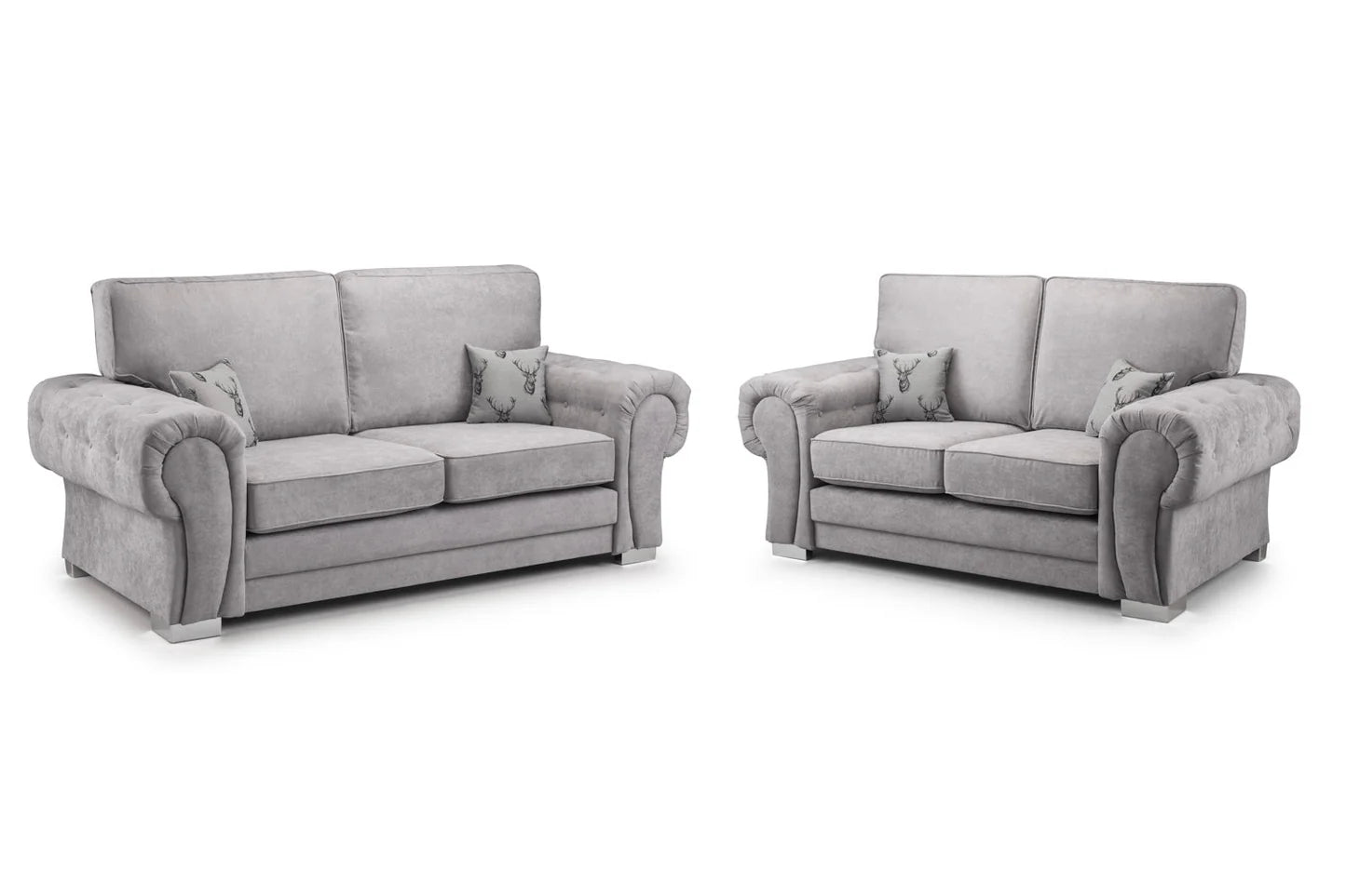 Verona Fullback 3+2 Sofa Set Grey