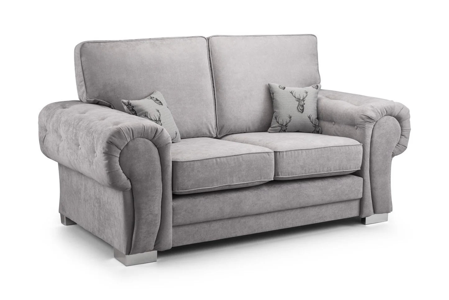 Verona Fullback 2 Seater Sofa Grey