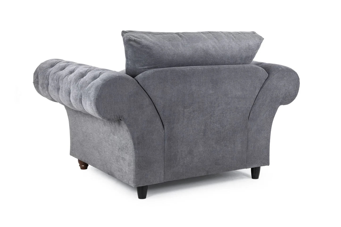 Windsor Fullback Armchair Grey