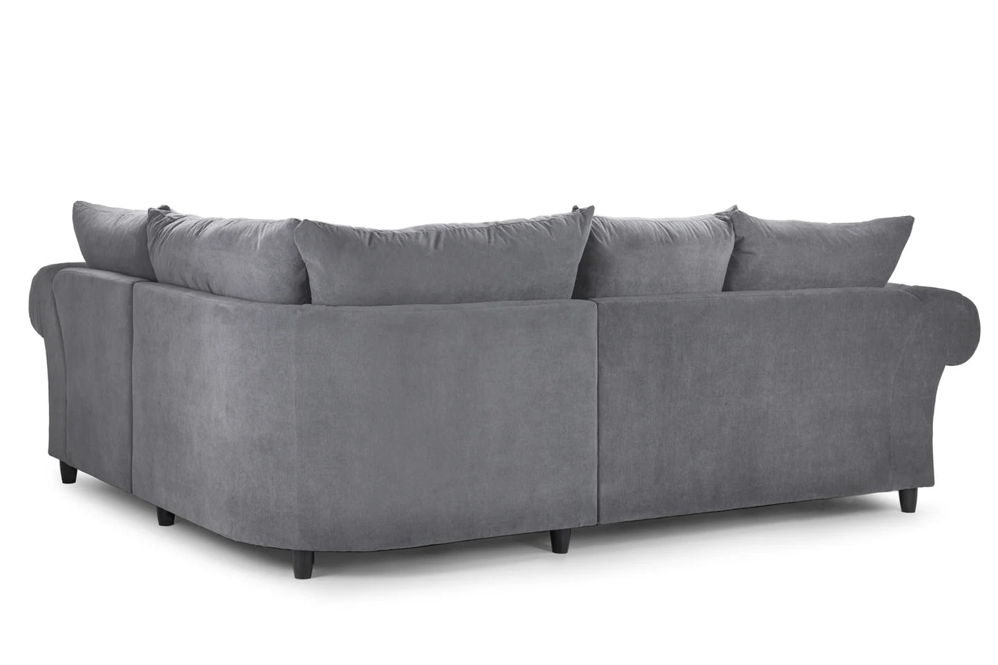 Windsor Fullback Right Hand Facing Corner Sofa Grey