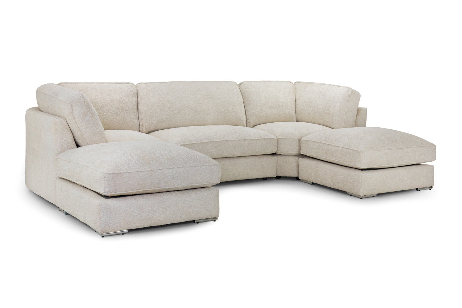 Inga Fullback Sofa Sofa Beige U Shape Corner