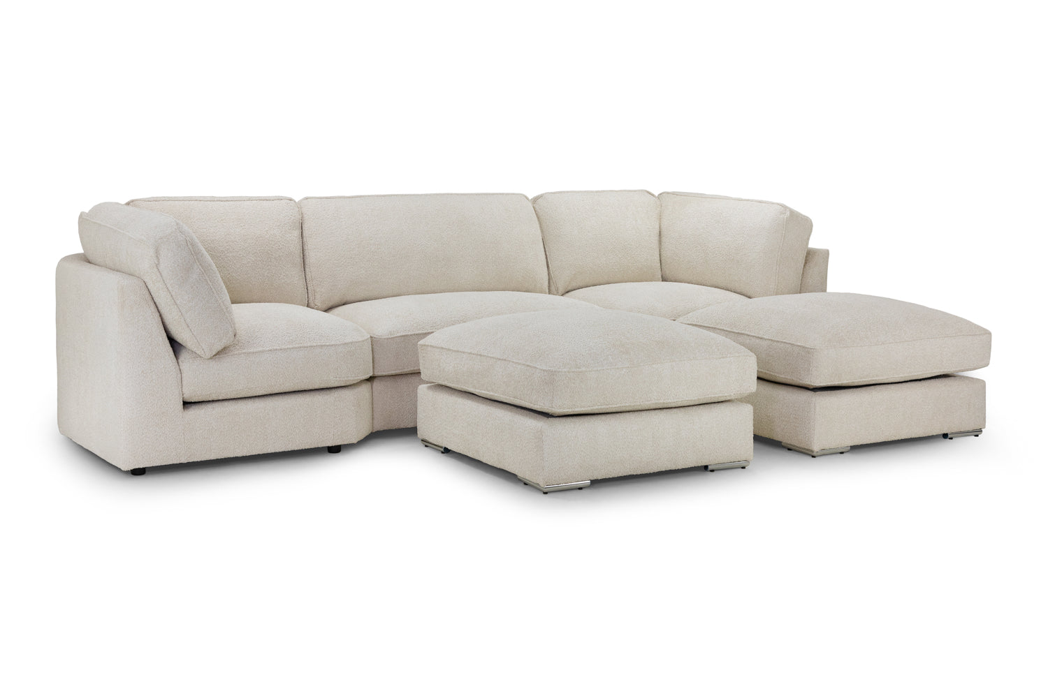 Inga Fullback Sofa Sofa Beige U Shape Corner