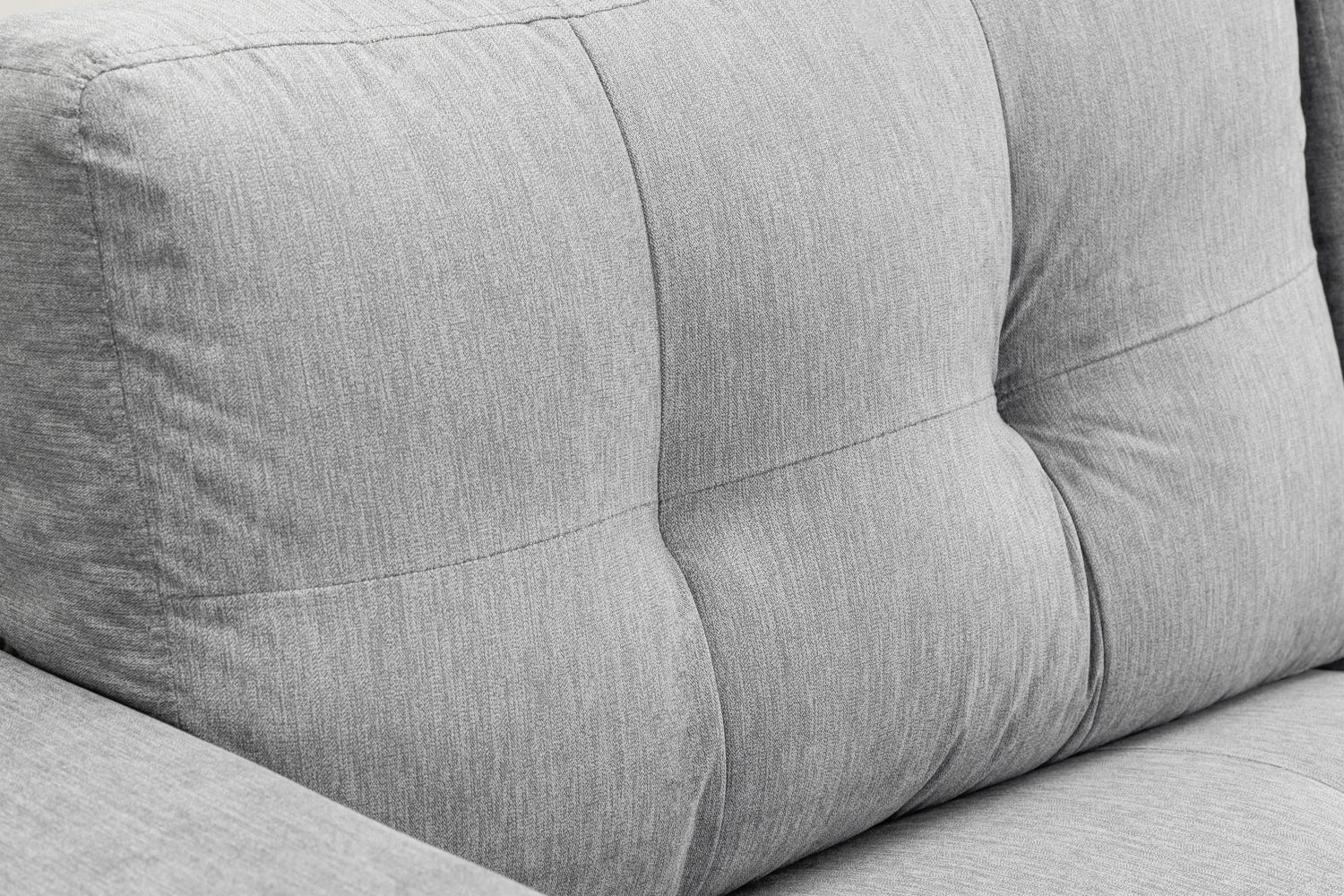 Jerry Sofa Grey Fabric 2 Seater