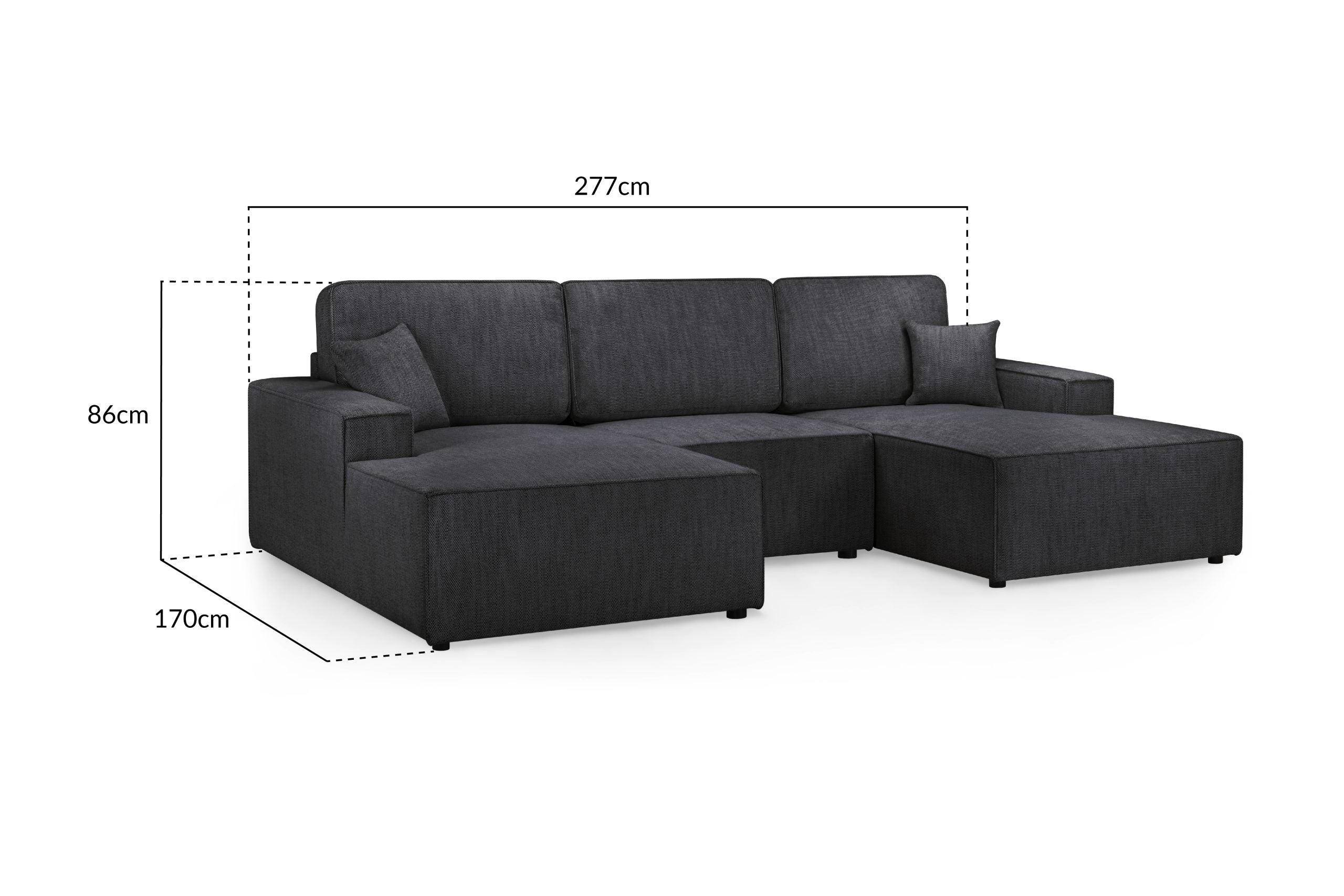 Leo Cinema Sofa Black