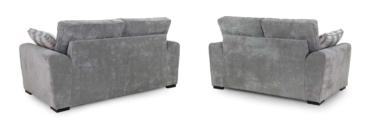 Maxwell Grey 3+2 Sofa Set