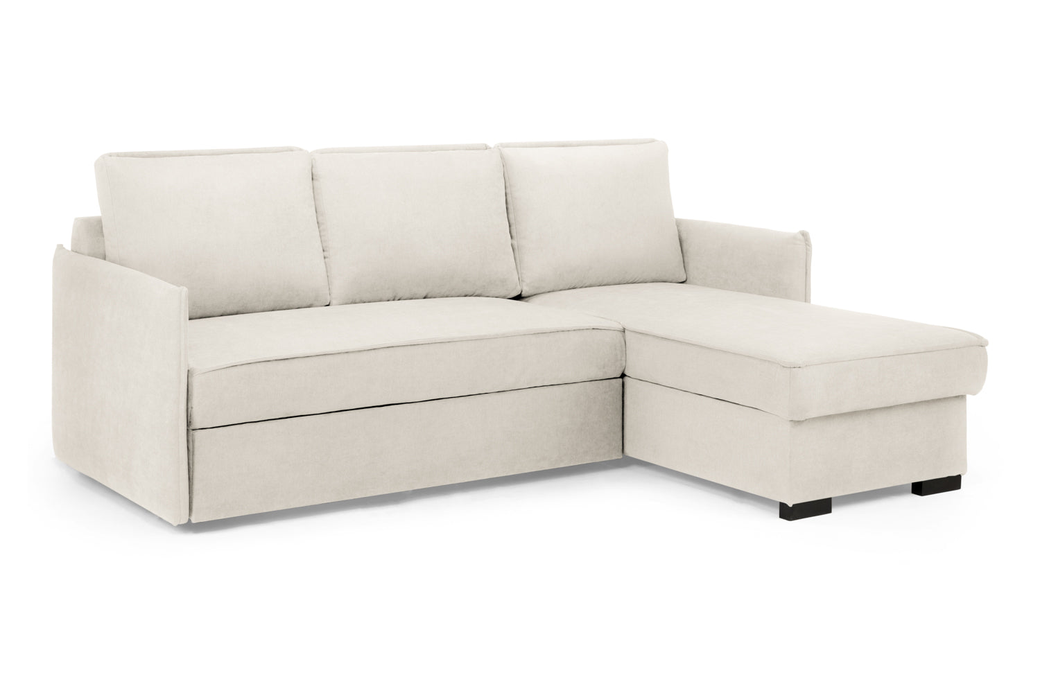 Miel Beige Universal Corner Sofabed