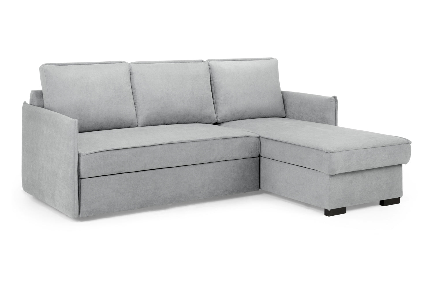 Miel Grey Universal Corner Sofabed