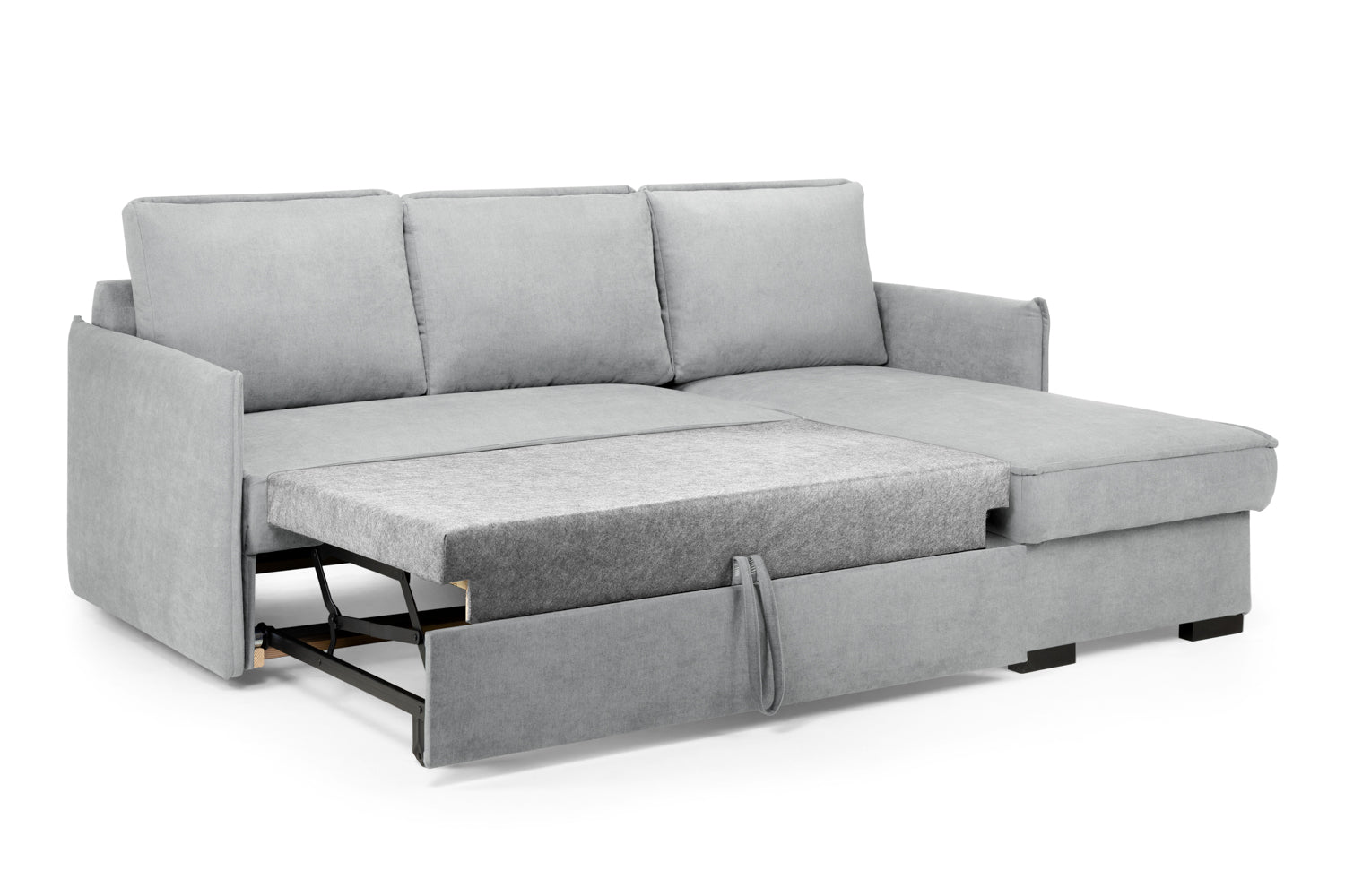 Miel Grey Universal Corner Sofabed