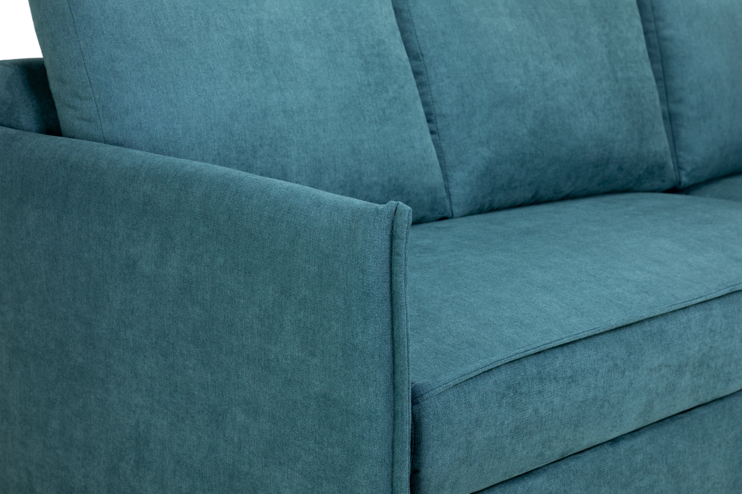 Miel Teal Universal Corner Sofabed