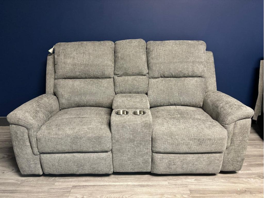 Oakham Grey Fabric 3+2 Set Electric Recliner