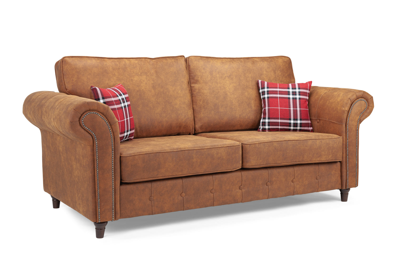 Oakland Sofa Tan 3 Seater