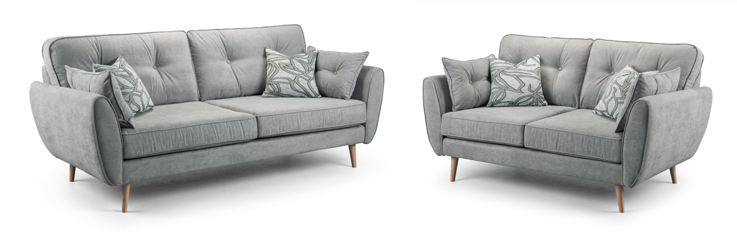 Zinc Sofa Grey 3+2 Set