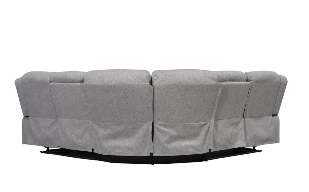 Linden Fabric Recliner Corner Sofa