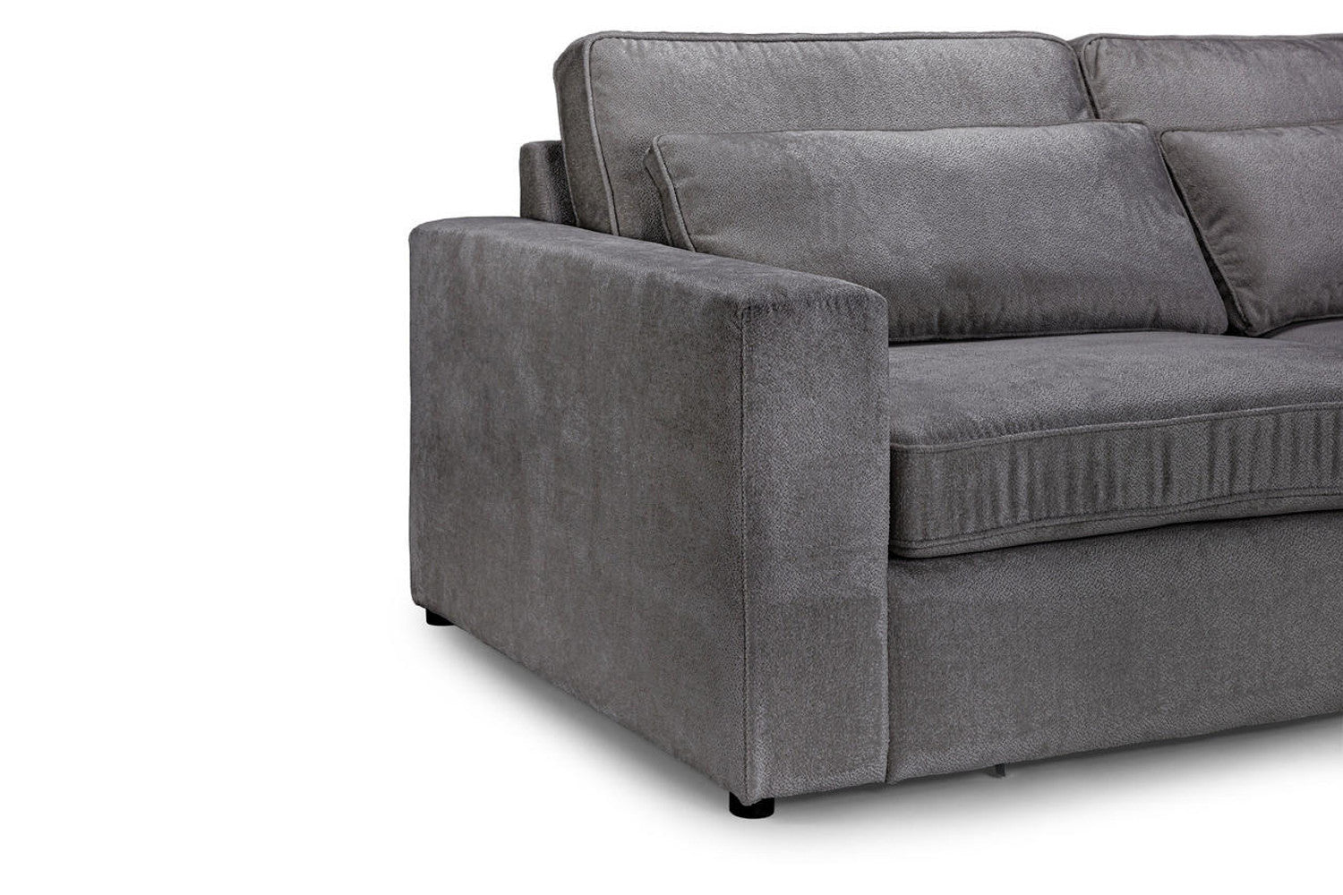 Kiana Grey Modular 2c2 Large Corner Sofa