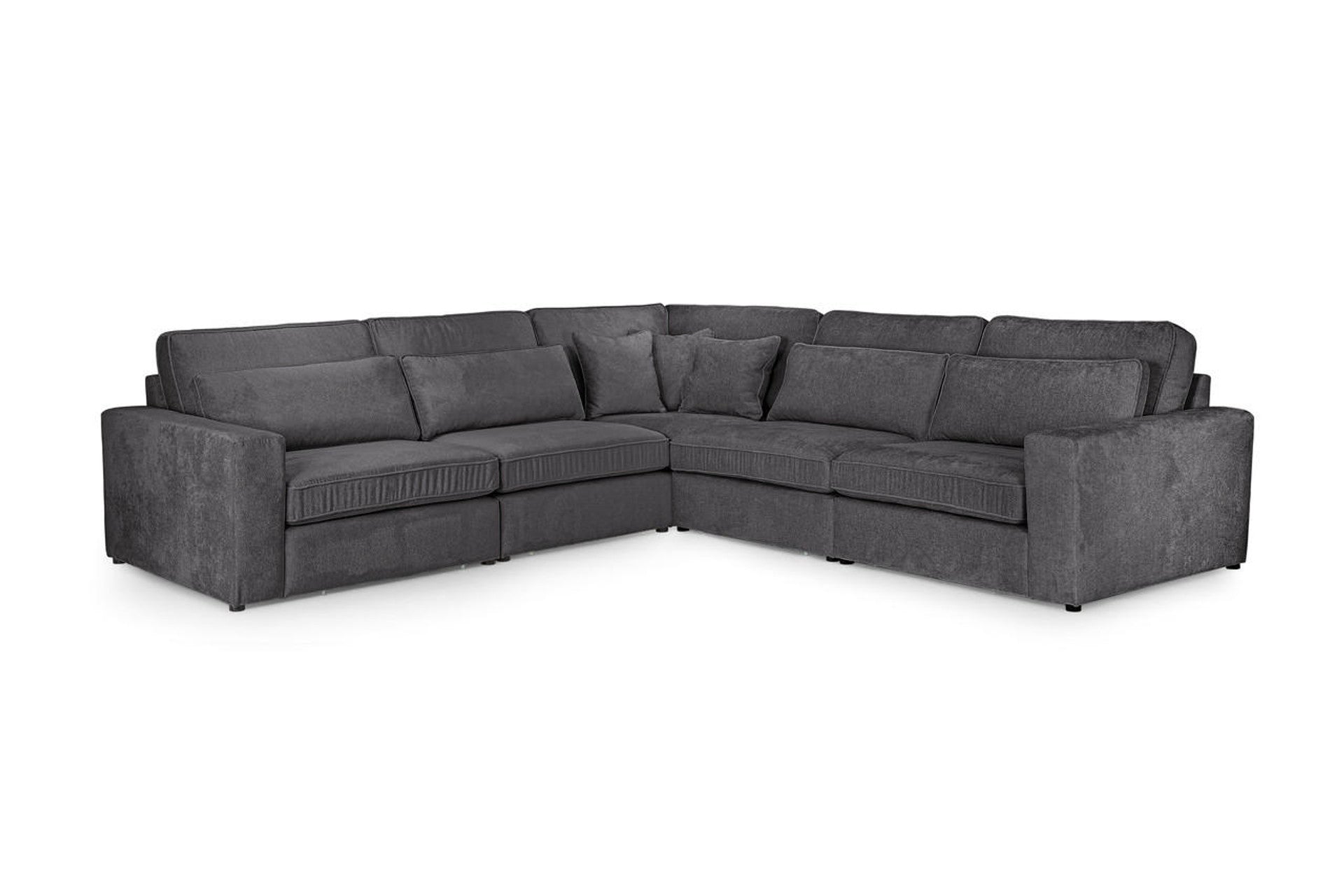 Kiana Grey Modular 2c2 Large Corner Sofa