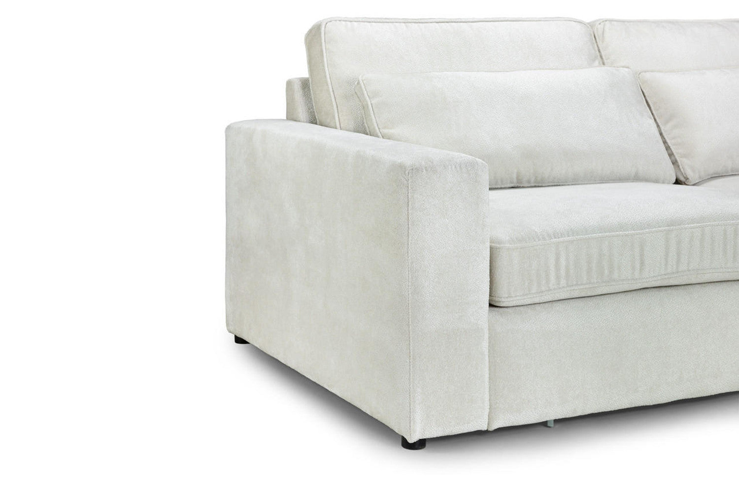 Kiana Ivory Modular 2c2 Large Corner Sofa