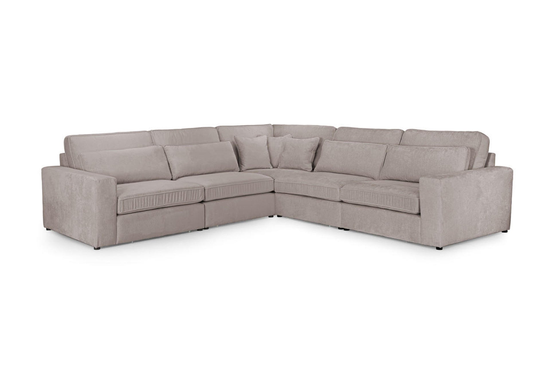 Kiana Mocha Modular 2c2 Large Corner Sofa