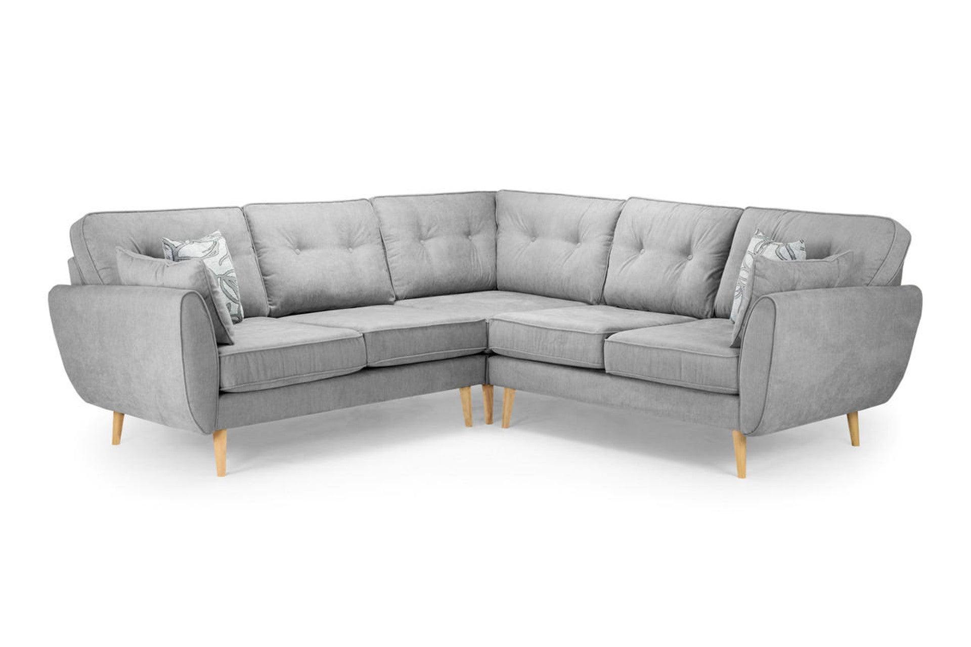 Zinc Sofa 2c2 Corner Sofa Grey